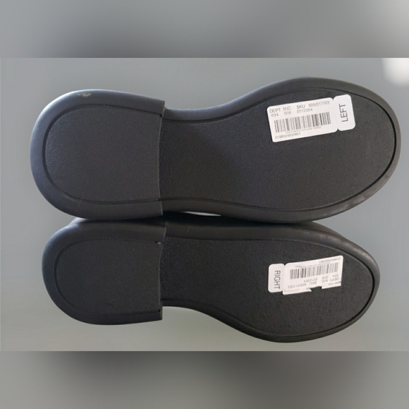 Moto 8.5 Preppy Boho Platform Whimsigoth Grunge Black Leather Ankle Boots New - Picture 10 of 10